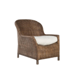 Rattan Gable lounge chair