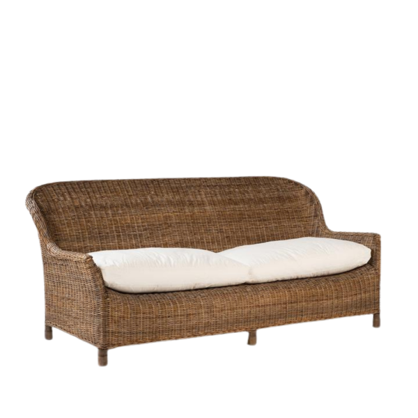 Rattan Gable Sofa