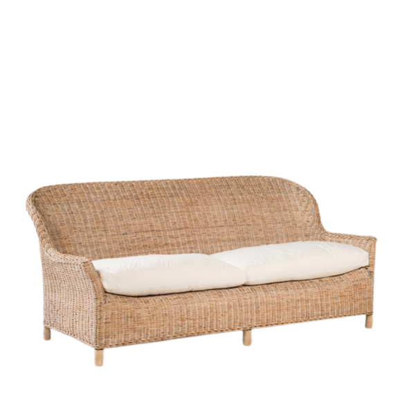 Rattan Gable Sofa