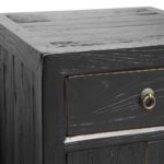 Parq Bedside Table Black - Image 2