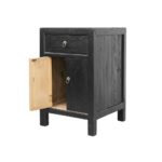Parq Bedside Table Black - Image 3