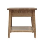 Vaasa White Oak Bedside Table - Image 2