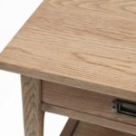 Vaasa White Oak Bedside Table - Image 4