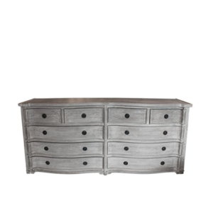 AMINE DOUBLE CHEST OF DRAWERS NATURAL