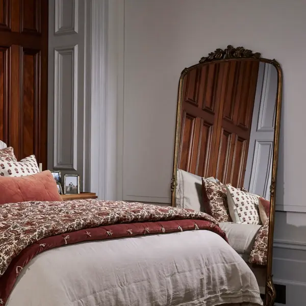 Belle Vie Full Mirror Antique Gold
