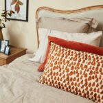 Shaped Bed Head Natural Linen King - Image 2