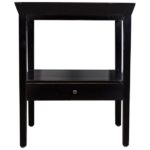 Santiago Bedside Table Black