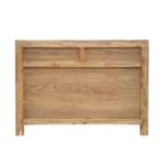 Oriental Painted 2 Door Sideboard - Black - Image 5