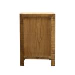 Oriental Bedside Table Natural Finish - Image 5