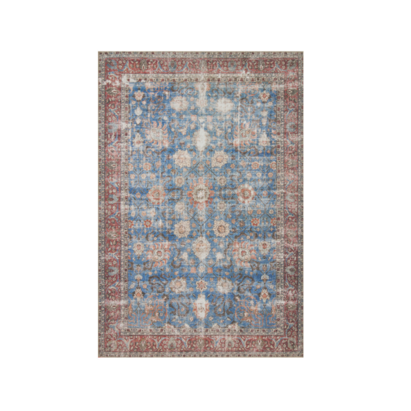 LOLOI RUG LOREN BLUE BRICK