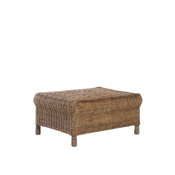 Gable ottoman - Pepper