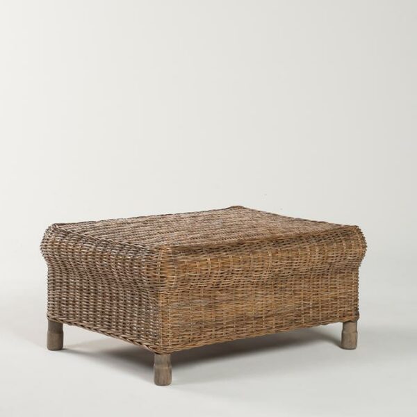 Gable ottoman - Pepper