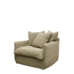 LOTUS SLIPCOVER ARMCHAIR KHAKI