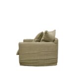 Lotus Slipcover Armchair Khaki - Image 3