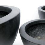 Awatere Black Planter - Medium - Image 2