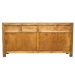Oriental Painted 4 Door Sideboard - Green - Image 6