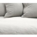 Keely Slipcover Sofa 2 Seater - Cement - Image 2