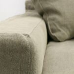 Keely 3 Seater Slipcover Sofa - Khaki - Image 7