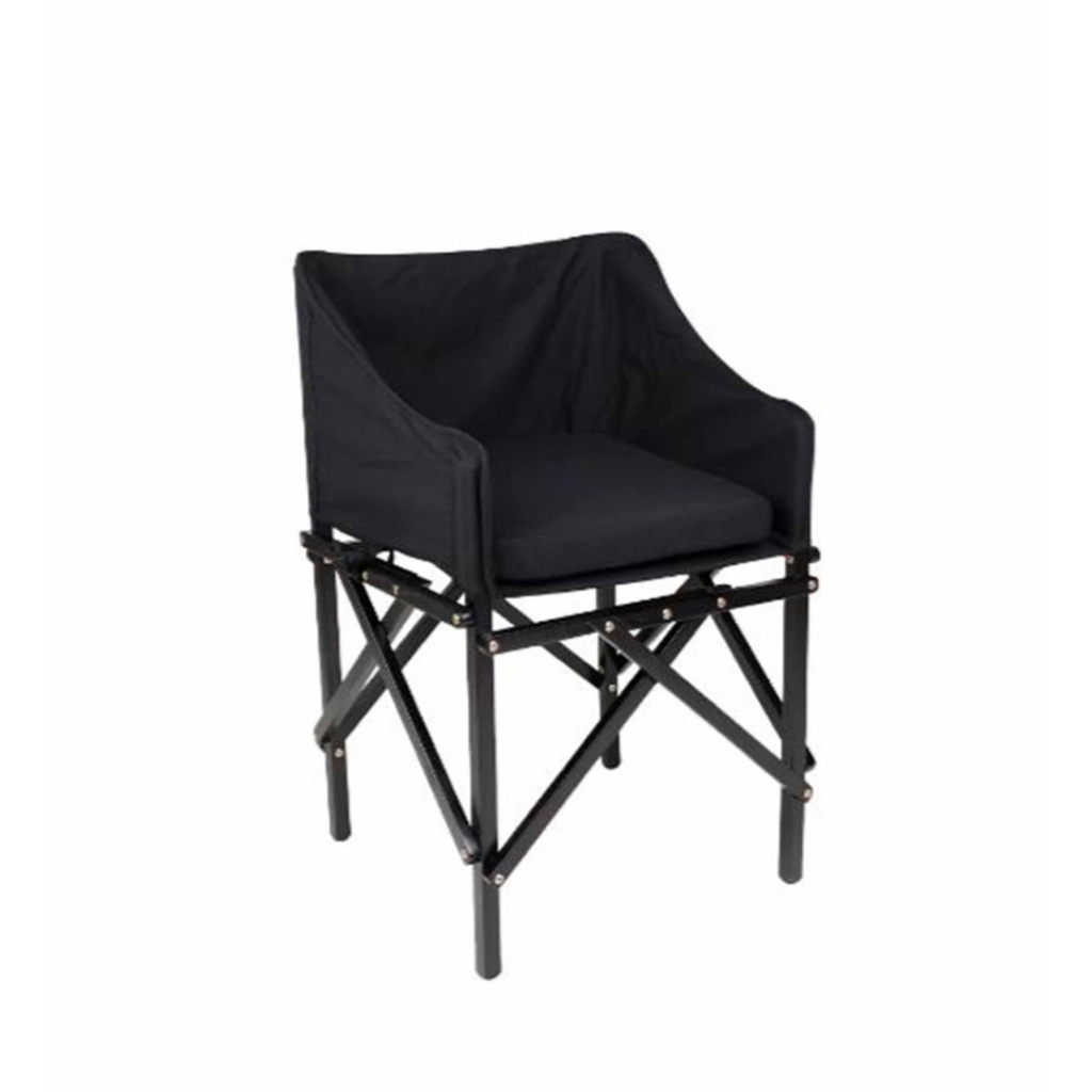 Folding Canvas Director Chair Cream Palette Design