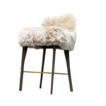 Sheepskin Barstool