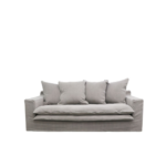 Keely Slipcover Sofa 2 Seater - Cement