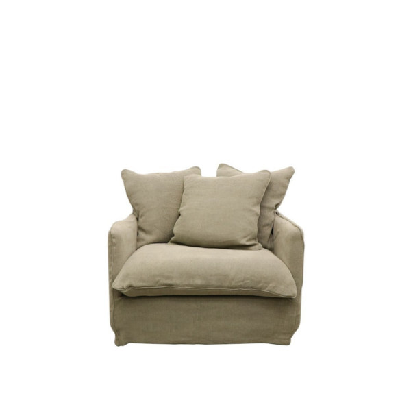 LOTUS SLIPCOVER ARMCHAIR