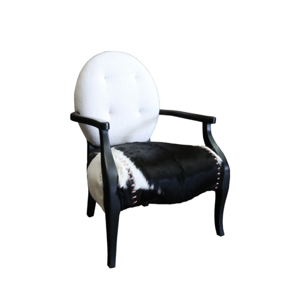 Goat Skin Occasional Chair