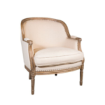 OCCASIONAL LINEN CHAIR