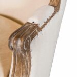 Beckett Studded Linen Chair - Image 6