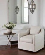 Dume Chair - Slip Cover - Sand Linen - Image 3