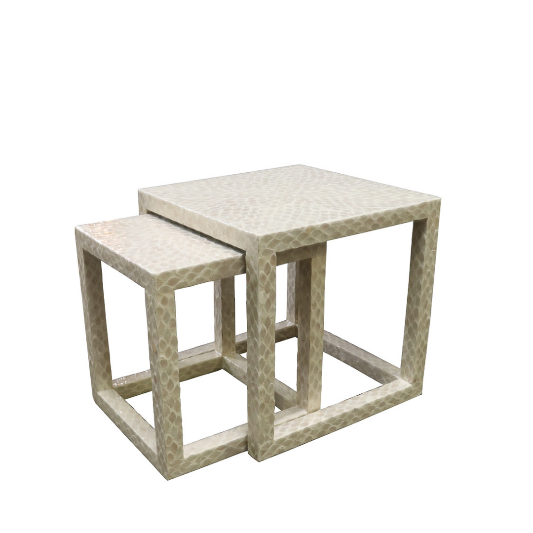 Nesting Tables Mother of Pearl