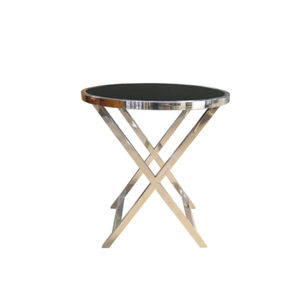 Side Table Polished Stainless