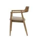 Ealing Dining Chair - Natural Linen - Image 3