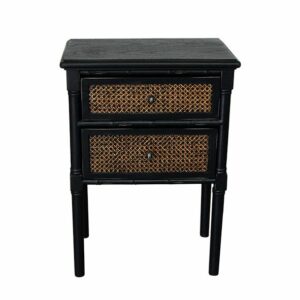 LAWRENCE TWO DRAWER SIDE TABLE