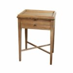 Saskia Bedside Table Natural Brown - Image 4