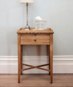 Saskia Bedside Table Natural Brown - Image 8