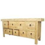 Parq Sideboard 9 Drawer - Natural - Image 6
