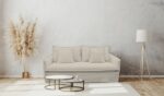 Chantilly Slipcover Linen Two Seater Sofa - Image 4
