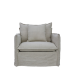 Slip cover armchair