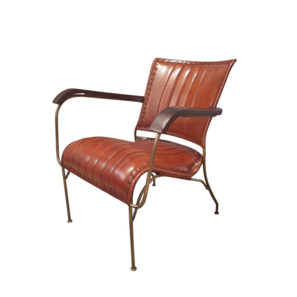 Buffalo Leather Arm chair