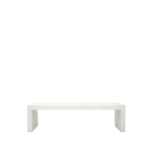 PALMA LONG BENCH WHITE - 160CM