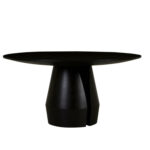 Bloom 150 Dining Table Matt Dark Oak - Image 3