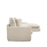 Lotus Slipcover 2.5 Seat Modular - Oatmeal - Image 3