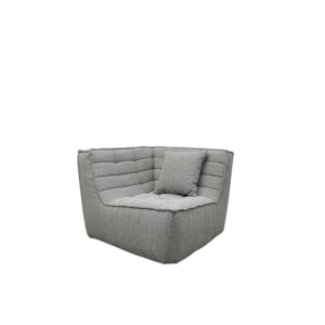 SOHO MODULAR CORNER SEAT - SILVER GREY