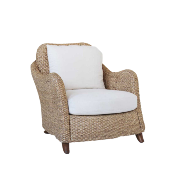 Double Mould Water Hyacinth Armchair