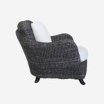 Double Mould Armchair Charcoal - Image 2