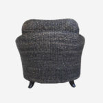 Double Mould Armchair Charcoal - Image 3