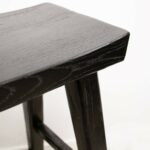 Parq Handmade Barstool -  Black - Image 2