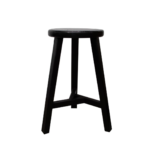 PARQ BARSTOOL ROUND - BLACK