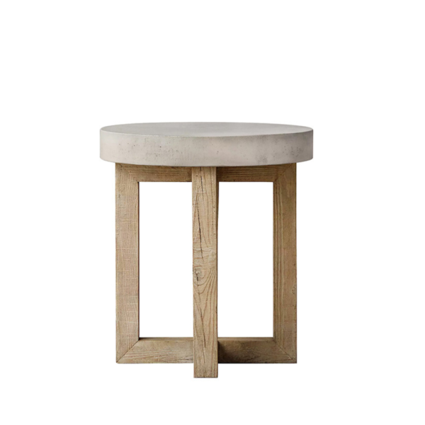 Concrete Quad Side Table